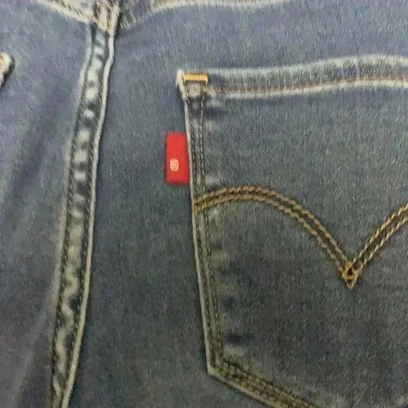 Levis - 720 jeans 24x30 hi rise  skinny - Picture 4 of 8